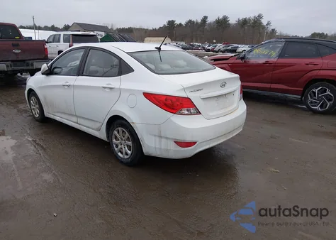2013 Hyundai Accent Gls z USA, uszkodzony, nr VIN KMHCT4AE0DU585663